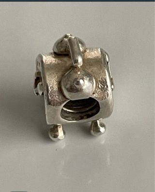 Charm Pandora Reloj Despertador Plata vintage