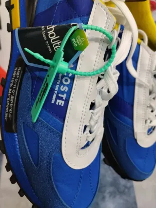 Zapatillas Lacoste Azul y Amarillo