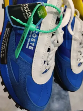 Zapatillas Lacoste Azul y Amarillo