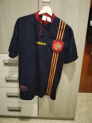 Camiseta original Selección Española 1996 Fútbol