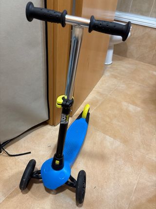 Patinete infantil 3 ruedas azul