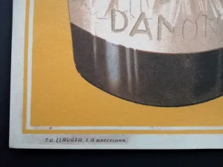 Cartel Yoghurt Danone. 40x32cm