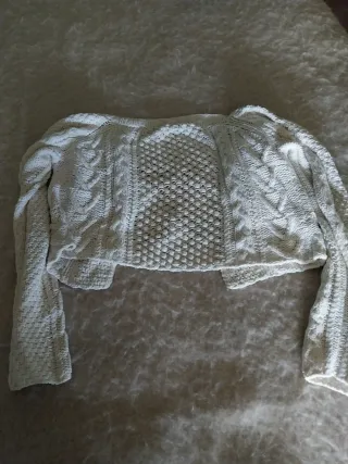 Chaqueta torera perlé bordada