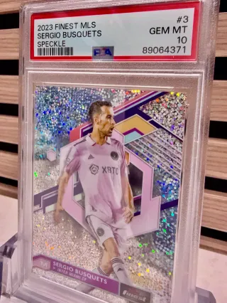 Sergio Busquets 2023 Finest MLS PSA 10