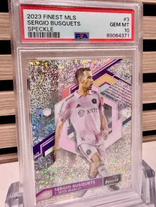 Sergio Busquets 2023 Finest MLS PSA 10