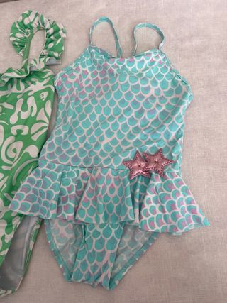 Lote bañadores niña 4 años