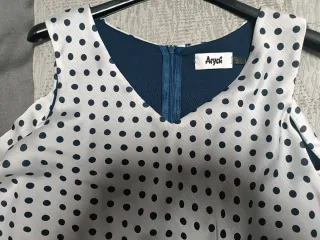 Mono Lunares  Azul y Blanco