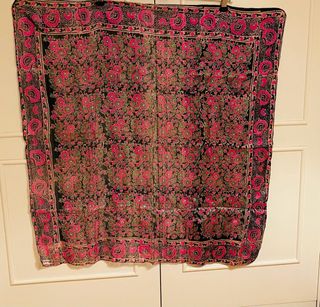 Foulard Seta Indiana Vintage