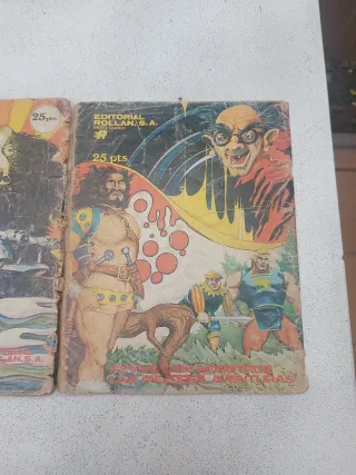 2 cómics los invencibles año 1973