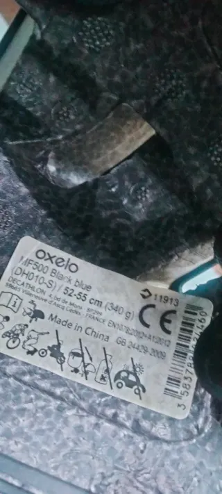 Casco Oxelo niño Talla 52-55 MF500