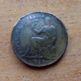 50 céntimos Segunda República Española 1937-2 unid