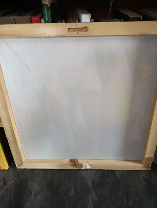 Lote 2 cuadros lápices de colores