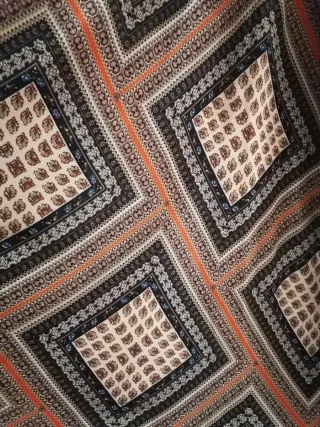 Vestido maxi estampado