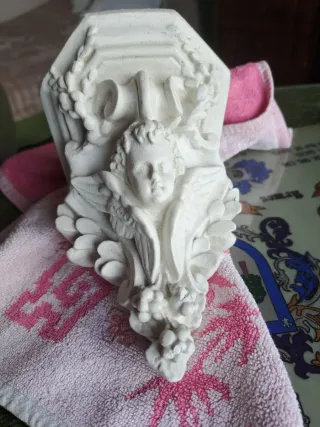 Mensula decorativa vintage pared escayola