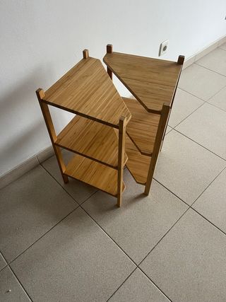 Estantería de bambú para baño (2)