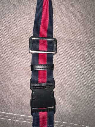 Riñonera Gucci GG Gris Roja Vintage