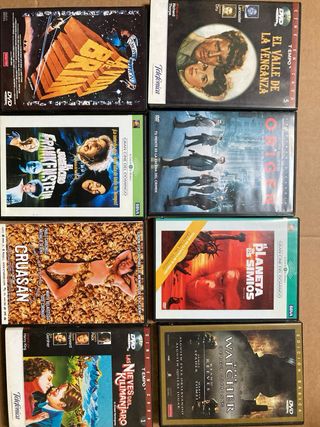 Colección DVD Películas y Documentales