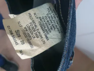 Falda Mini Jeans Ralph Lauren  Medidas: fotos