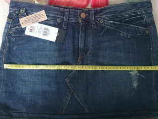 Falda Mini Jeans Ralph Lauren  Medidas: fotos