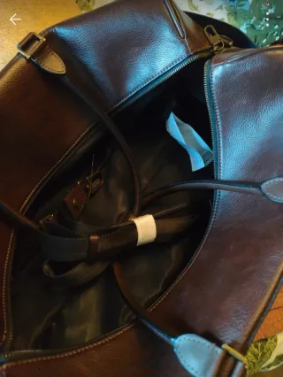 Bolsa de viaje Zara marrón