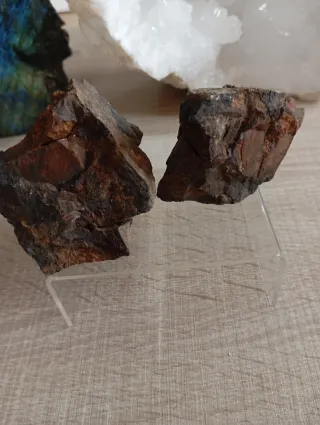 Goethita Hematita Minerales 2 piezas
