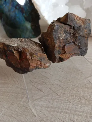 Goethita Hematita Minerales 2 piezas