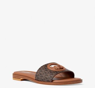 Sandalias Michael Kors Marrón y Dorado