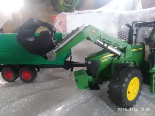 Tractor c/pala John Deere 7930 + Remolque Welger