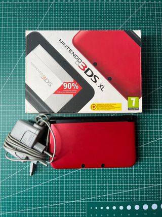Nintendo 3DS XL Roja y Negra