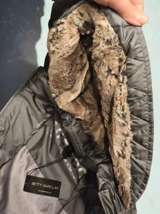 Abrigo Betty Barclay T38 Gris