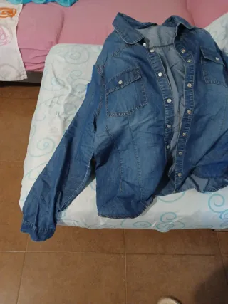 Chaqueta vaquera azul
