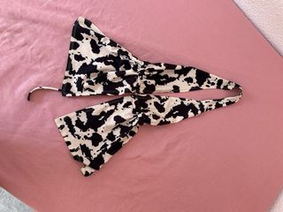 Blusa escote pronunciado estampado