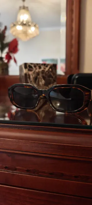 Gafas de sol Meller estilo carey modernistas