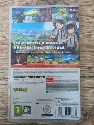 Pokémon Púrpura Nintendo Switch