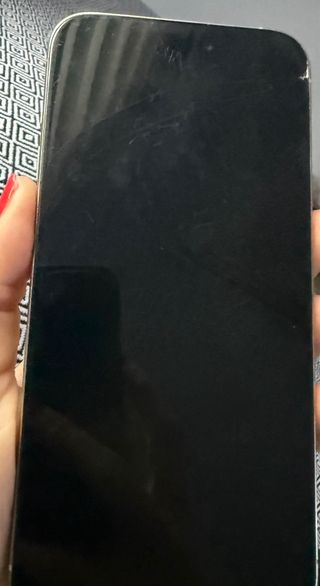 iPhone 15 Pro Max 256GB Plata - Pantalla y Esquina