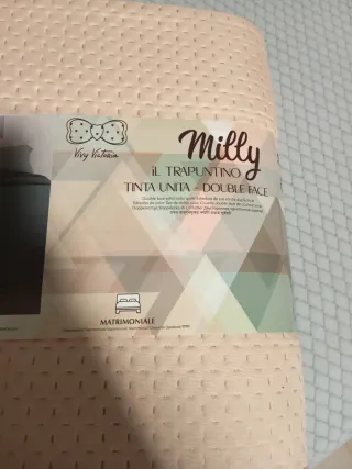 Trapuntino Milly double face