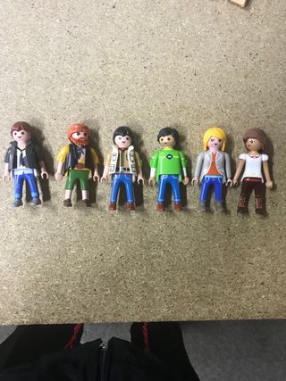 Lote 6 Figuras Playmobil