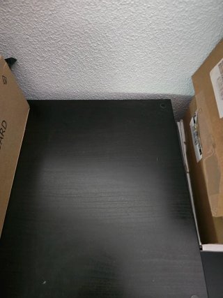 Estantería KALLAX IKEA negro-marrón