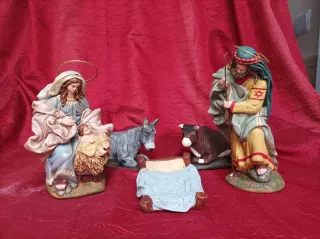 Nacimiento hebreo serie 20 cm pintado a mano