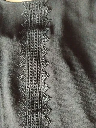 Blusa negra manga larga