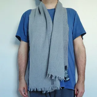 Bufanda Emporio Armani Gris