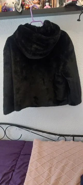 Abrigo ZARA Negro talla xs