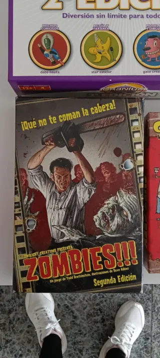 Lote de juegos: "Zombies!!!" + "Chez Geek"