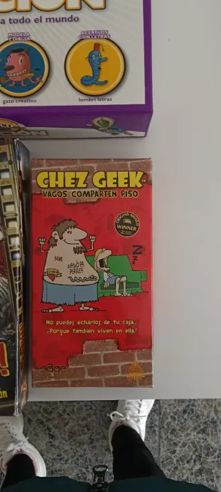 Lote de juegos: "Zombies!!!" + "Chez Geek"