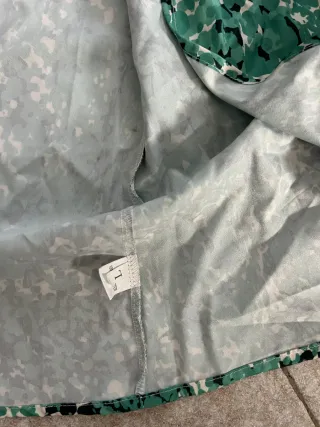 Vestito donna stampa floreale verde taglia L