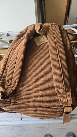 Mochila Pull&Bear Marrón Pana