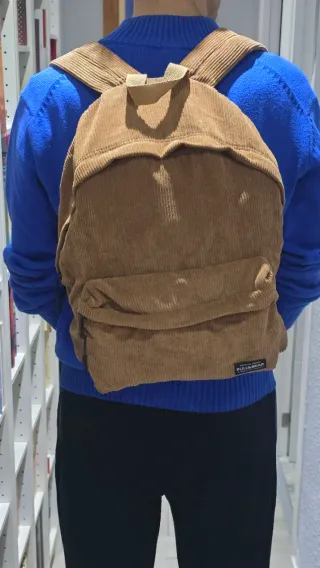 Mochila Pull&Bear Marrón Pana