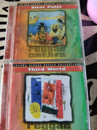 CDs Reggae: Steel Pulse y Third World
