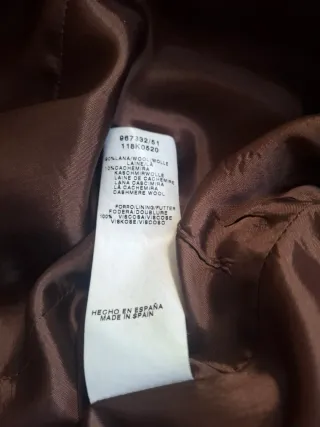 Chaqueta lana y cashmere