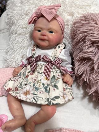 Muñeca Reborn Silicona Niña